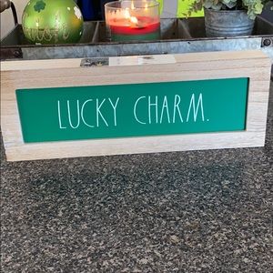 Rae Dunn Lucky Charm sign